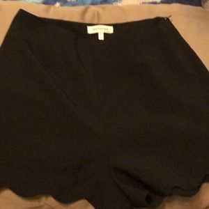 Black shorts